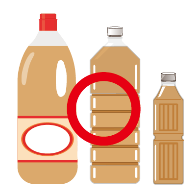 廃油ボトル