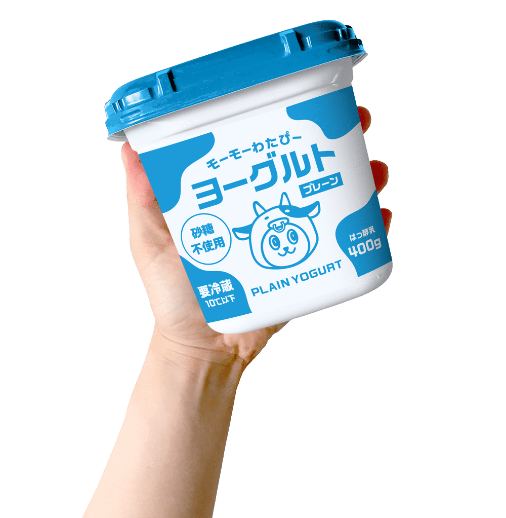 モーモーわたぴーヨーグルト