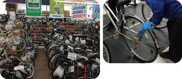 自転車やさんのおしごと