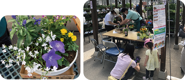 お花やさんのおしごと